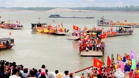 Khai mạc lễ hội tình yêu độc đáo nhất cả nước - Lễ hội truyền thống Chử Đồng Tử-Tiên Dung tại Hưng Yên
