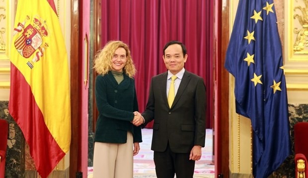 Deputy PM meets President of Congress of Deputies of Spain