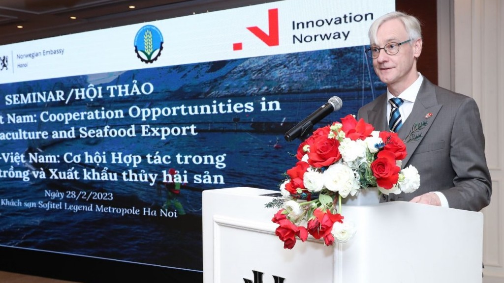 Việt Nam-Na Uy tìm cơ hội hợp tác trong nuôi trồng và xuất khẩu thủy hải sản