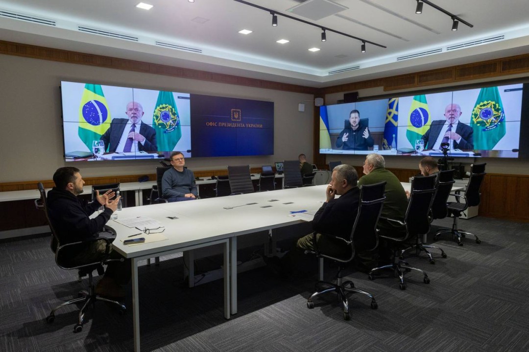 Tổng thống Brazil muốn nhập cuộc hòa giải xung đột Nga-Ukraine. (President's Office)