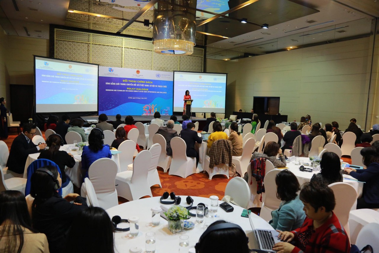 Policy dialogue 'Gender equality in digital transformation in Vietnam: Opportunities and challenges'