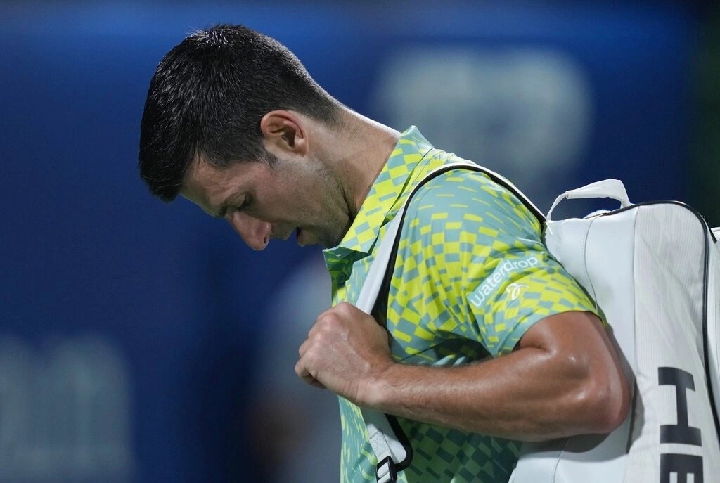 Nỗi buồn thất bại của Djokovic. (Nguồn: AP)