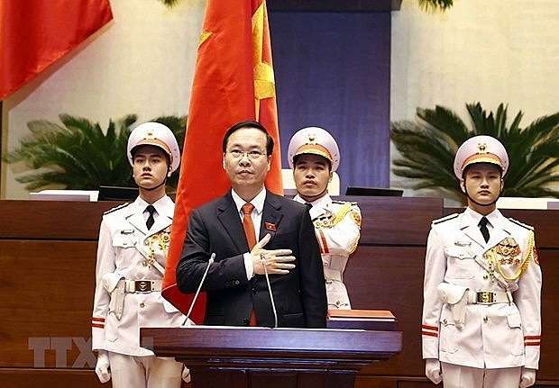 Foreign leaders offer congratulations to new President of Vietnam