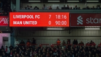 Ngoại hạng Anh: Liverpool tạo cơn mưa bàn thắng vào lưới Manchester United