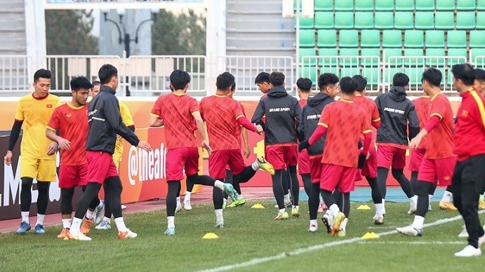VCK U20 châu Á 2023: U20 Việt Nam hưởng lợi thế trước trận đấu với U20 Iran