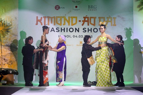 Kimono-Aodai fashion show highlights Vietnam-Japan friendship