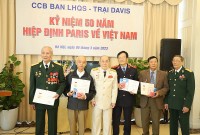 Xúc động cuộc gặp mặt Hội Cựu chiến binh Ban Liên hợp quân sự - Trại Davis