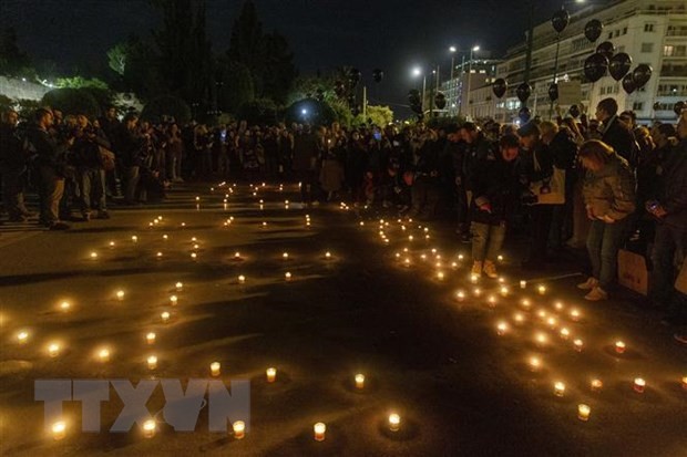 Condolences to Greece over train crash