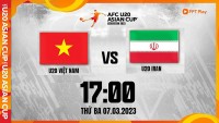 Link xem trực tiếp U20 Việt Nam vs U20 Iran (17h00 ngày 7/3) Bảng B giải U20 Châu Á 2023