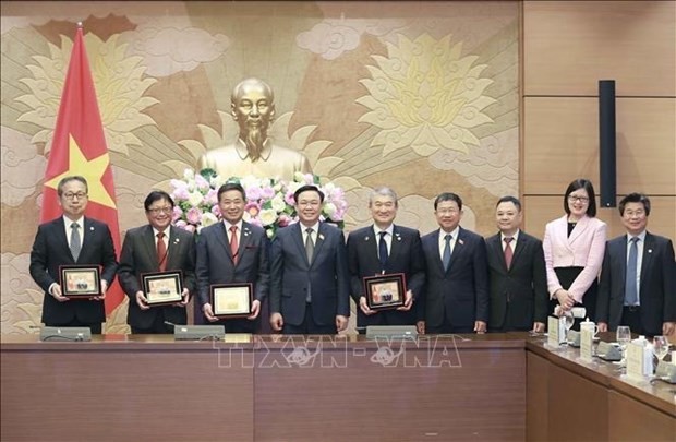 NA Chairman welcomes Keidanren, Japanese corporate leaders