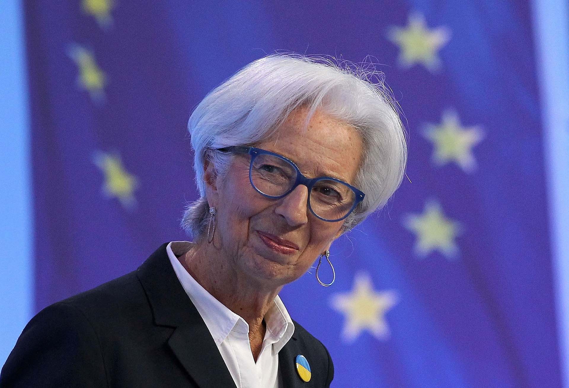 Bà Christine Lagarde - Chủ tịch Ngân hàng Trung ương châu Âu.