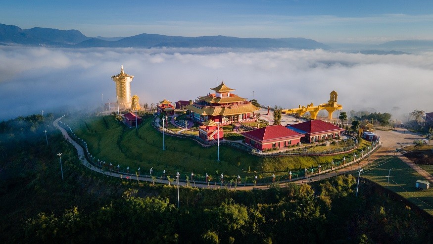 Không gian Văn hóa Tâm linh Phật giáo Kim Cương thừa tại Lâm Đồng
