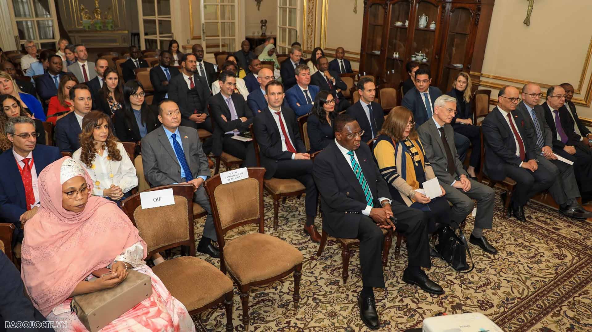 Đại sứ Nguyễn Huy Dũng tham dự lễ phát động tháng Pháp ngữ 2023 tại Ai Cập