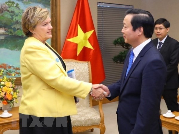 Deputy PM Tran Hong Ha receives UNICEF Representative in Vietnam