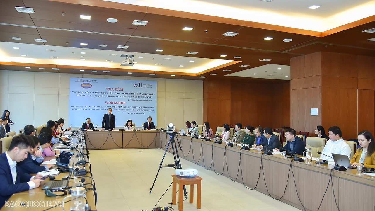 Workshop on Int’l Law Commission’s role in int’l law development