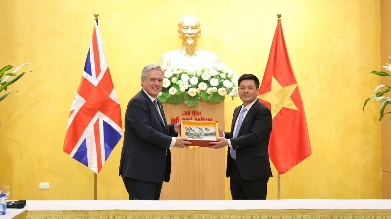 Việt Nam-Vương quốc Anh thúc đẩy hợp tác thương mại, công nghệ xanh, tận dụng Hiệp định UKVFTA