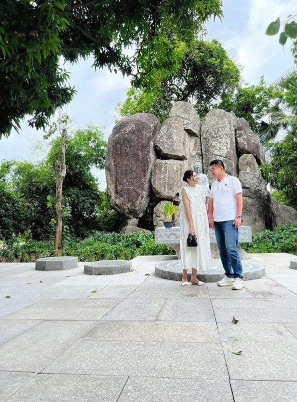 Young couples come here to pray for good health and good jobs