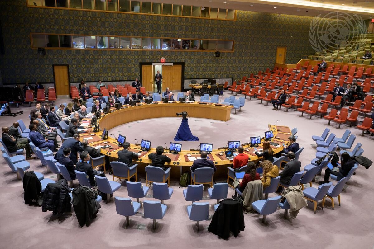 Tình hình Ukraine: Hội đồng Bảo an họp, Nga nói hòa bình là không thể nếu còn một điều, Israel bàn viện trợ quân sự cho Kiev. (Nguồn: UN)