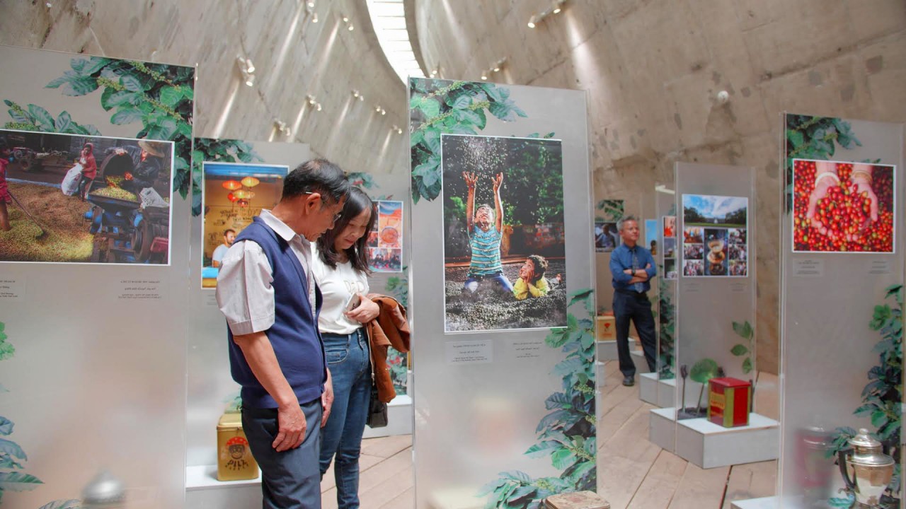 Bảo tàng Thế giới Cà phê được tỉnh Đắk Lắk chọn là điểm đến đặc biệt để tổ chức hai triển lãm về cà phê