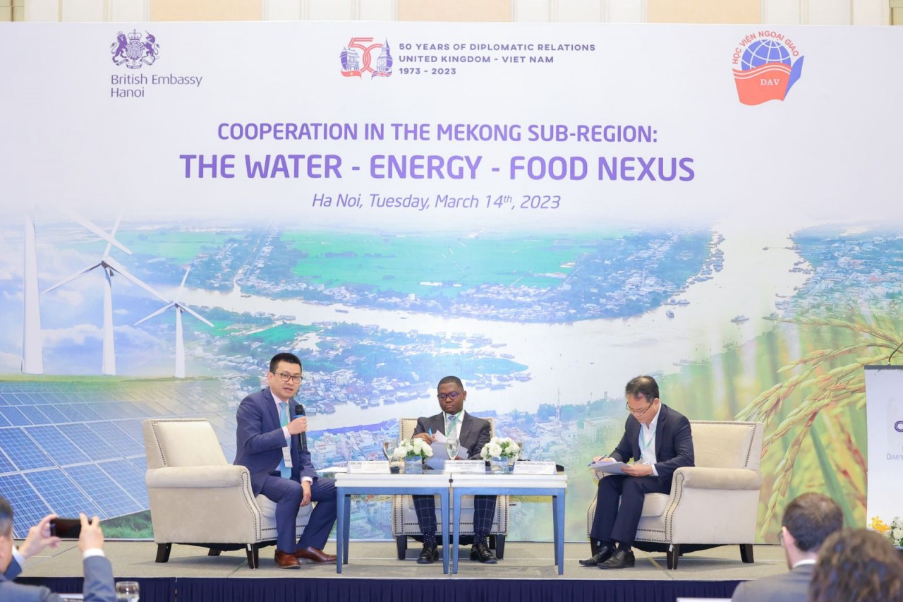 Hội thảo quốc tế ‘Hợp tác tại tiểu vùng Mekong: Mối quan hệ giữa nguồn nước - năng lượng - lương thực’