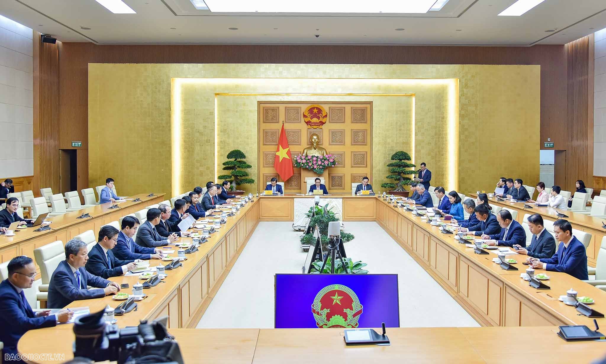 Thủ tướng Chính phủ gặp các trưởng Cơ quan đại diện Việt Nam ở nước ngoài