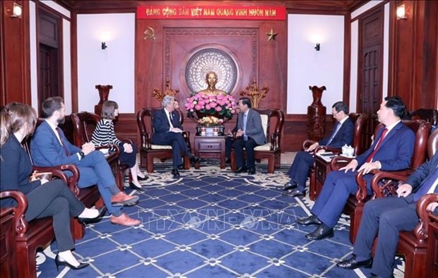 HCM City Chairman receives UK Prime Minister's Trade Envoy