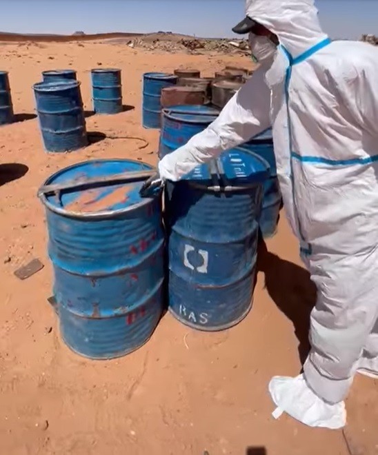 Libya thông báo đã tìm thấy 2,5 tấn uranium 'thất lạc'. (Nguồn: DW)