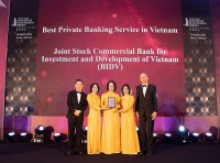 BIDV nhận bốn giải thưởng về dịch vụ ngân hàng dành cho khách hàng cá nhân