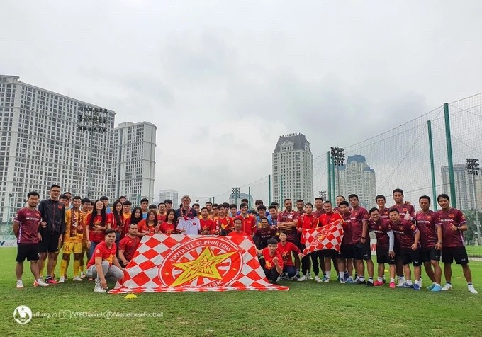 U23 Việt Nam sẵn sàng tham dự Doha Cup 2023 (Ảnh: VFF).