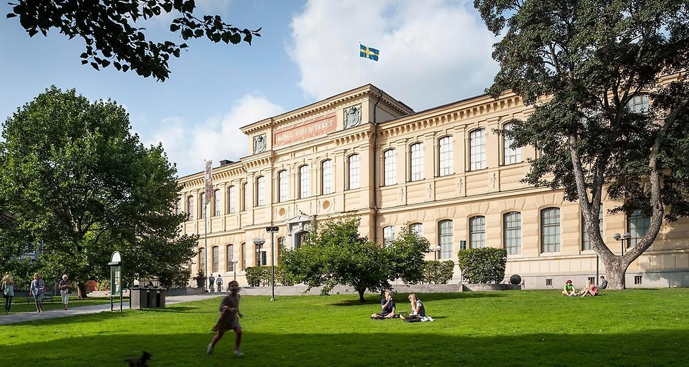 Thư viện Hoàng gia (Kungl Biblioteket), ở Stockholm. *Nguồn: kb.se)