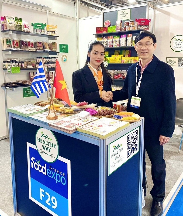 Thương hiệu Việt gây ấn tượng mạnh tại Hội chợ Food Expo Greece 2023