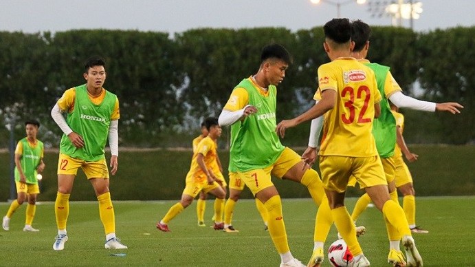 Doha Cup 2023: HLV U23 Iraq đánh giá cao U23 Việt Nam