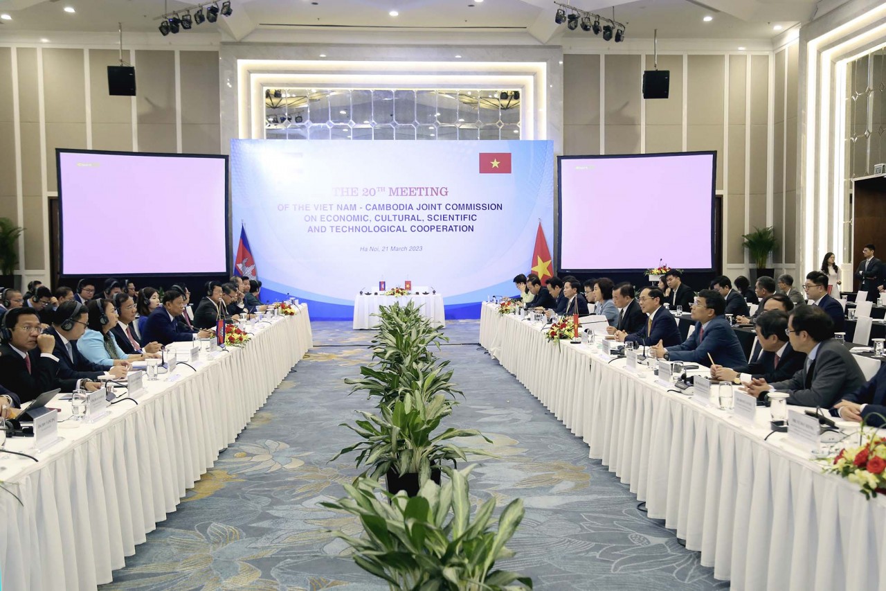 Kỳ họp lần thứ 20 Ủy ban Hỗn hợp Việt Nam – Campuchia về hợp tác kinh tế, văn hóa, khoa học và kỹ thuật
