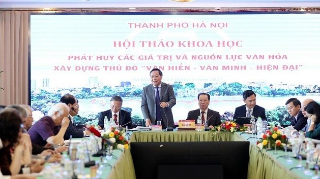 Hà Nội bàn giải pháp phát huy các giá trị và nguồn lực văn hóa