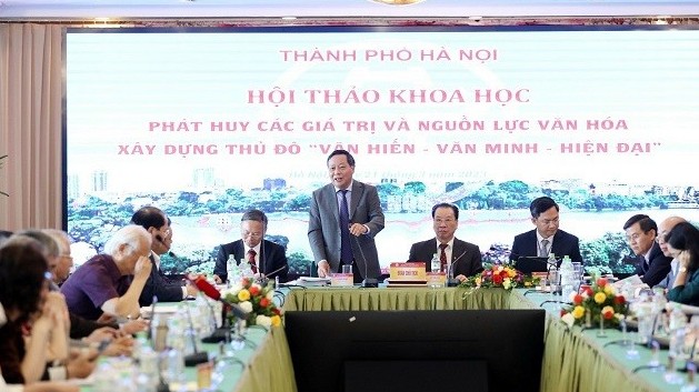 Hà Nội bàn giải pháp phát huy các giá trị và nguồn lực văn hóa