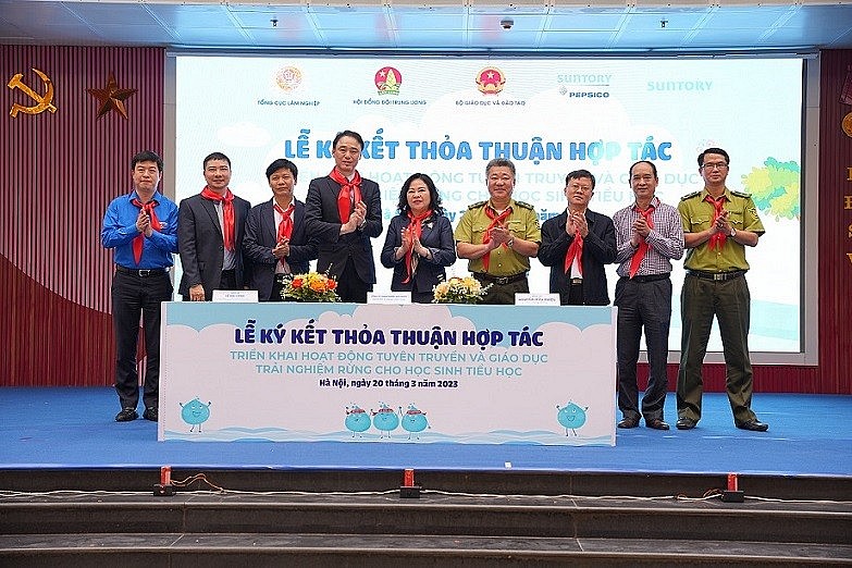 Khởi động chương trình 'Mizuiku – Em yêu nước sạch' năm 2023