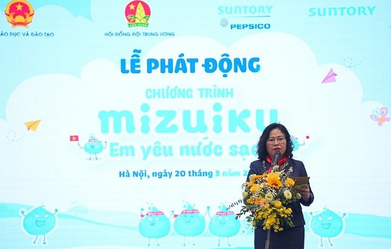 Khởi động chương trình 'Mizuiku – Em yêu nước sạch' năm 2023