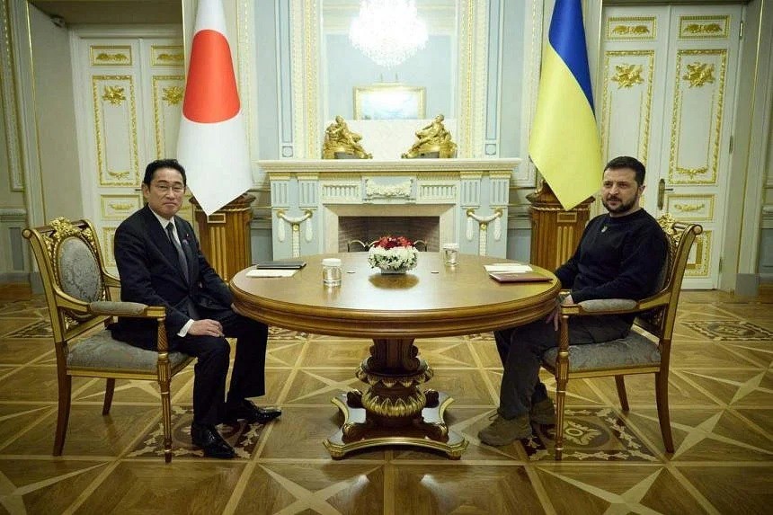 Tình hình Ukraine: Kiev ca ngợi chuyến thăm của Thủ tướng Nhật Bản, muốn Bắc Kinh làm một điều, Trung Quốc tuyên bố 'không thiên vị'. (Nguồn: Reuters)