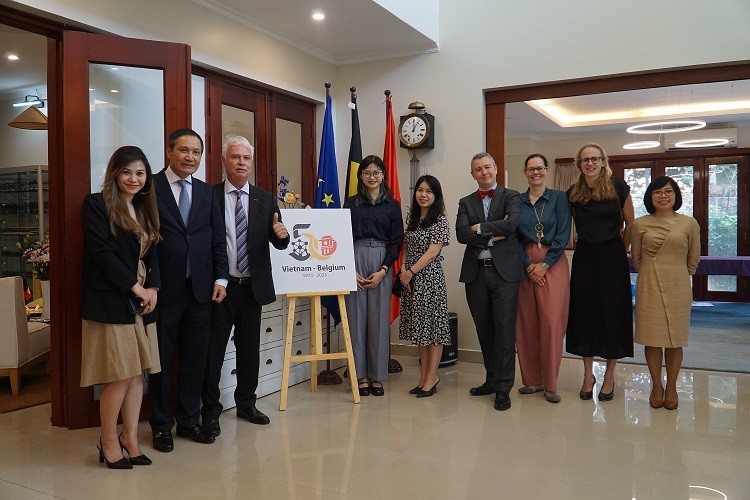 Ceremony to announce Logo celebrating 50th anniversary of Vietnam-Belgium diplomatic ties