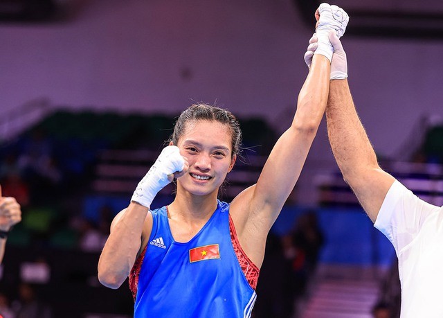 Nữ võ sĩ boxing Việt Nam vào trận chung kết giải vô địch boxing nữ thế giới 2023