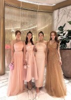 Thời trang sang trọng của Tăng Thanh Hà và nhóm sao nữ dự đám cưới Linh Rin