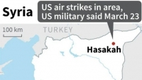 Mỹ 'giáng đòn' không kích ở Syria, tung cảnh cáo cứng