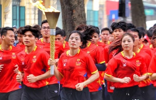 SEA Games torch tours Hanoi