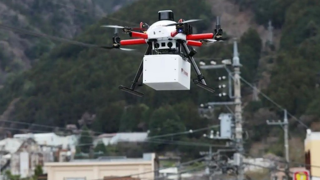 Nhật Bản thử nghiệm giao hàng bằng máy bay không người lái