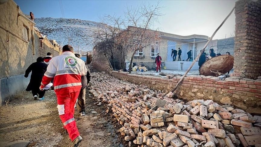 Động đất ở Iran: Hơn 200 người bị thương. (Nguồn: Anadolu)