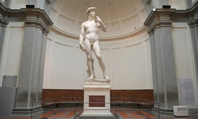 Tượng David là một tác phẩm điêu khắc nổi tiếng thời Phục hưng. (Ảnh: The Guardian)