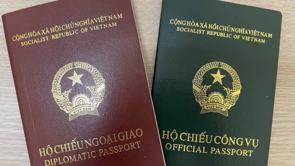 Chip-based passports can be provided online, sent via post