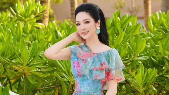 Hoa hậu Đền Hùng Giáng My lại 'gây thương nhớ'