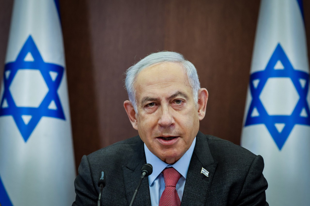 (03.28) Thủ tướng Israel Benjamin Netanyahu đã buộc phải trì hoãn kế hoạch cải cách tư pháp. (Nguồn: Pool)