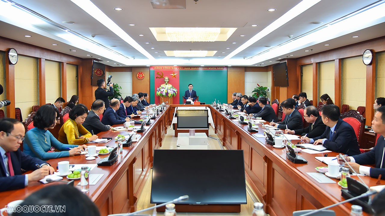 Ủy ban Kiểm tra Trung ương gặp mặt Trưởng Cơ quan đại diện Việt Nam ở nước ngoài nhiệm kỳ 2023-2026